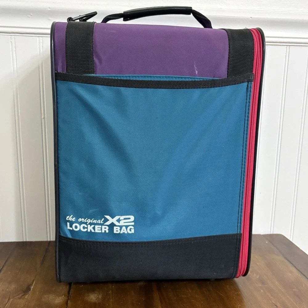 Vintage OGIO Original X2 Locker Bag Travel 90s Hard Body Shelf  Pockets Hold-All